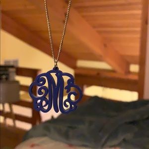 M necklace